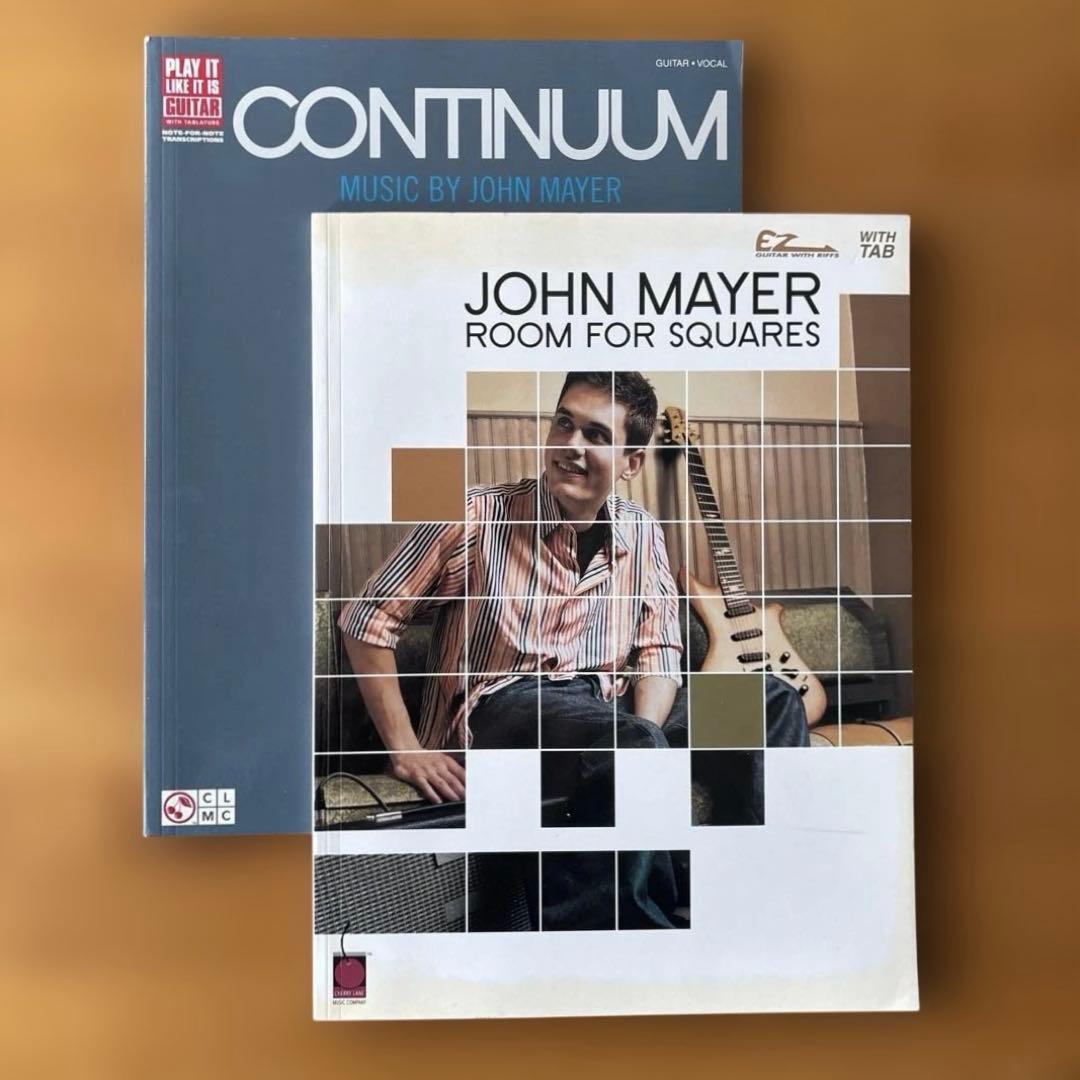 ジョン・メイヤー(John Mayer) ギタースコア2冊セット 中古