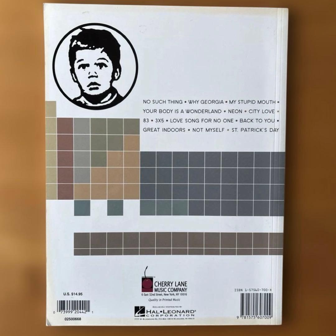 ジョン・メイヤー(John Mayer) ギタースコア2冊セット 中古