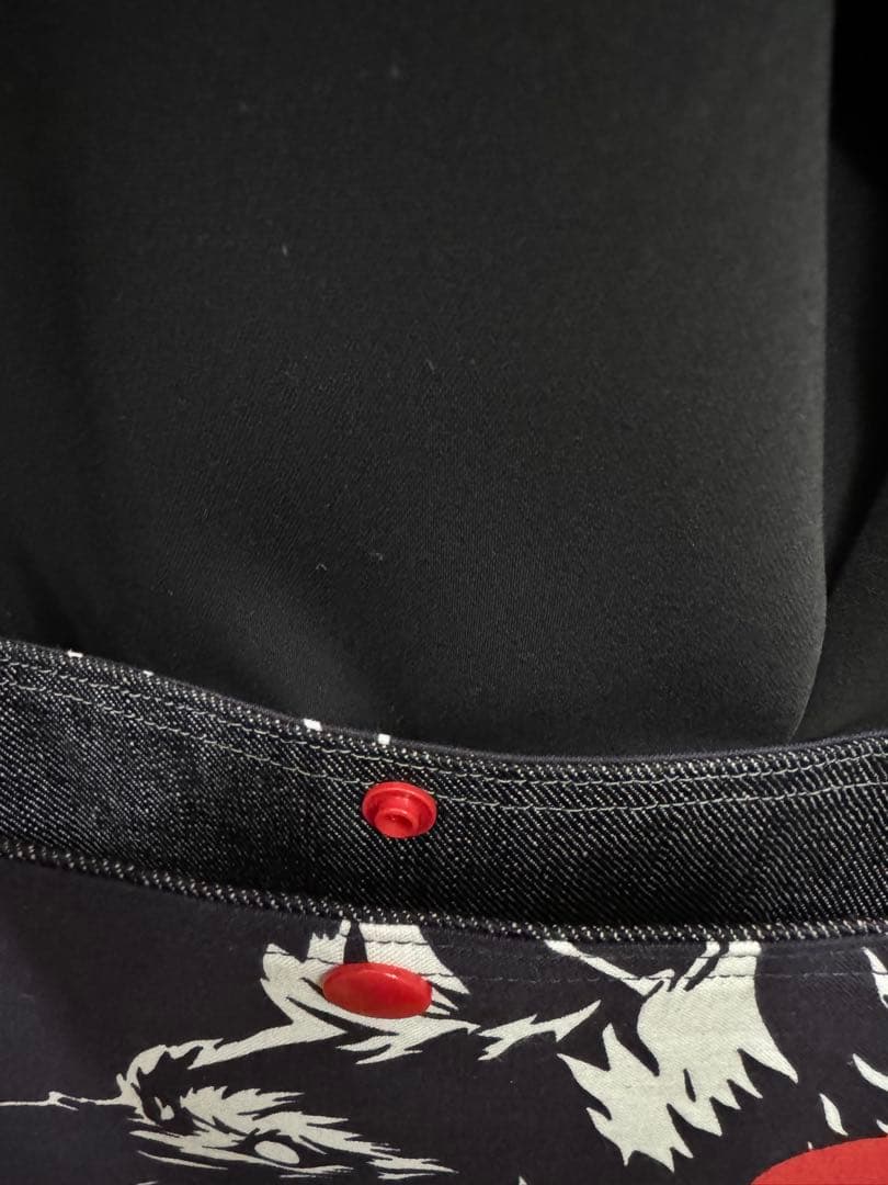 大相撲　狼雅　二子山部屋　相撲　浴衣　反物　和柄　粗布　バッグ❶