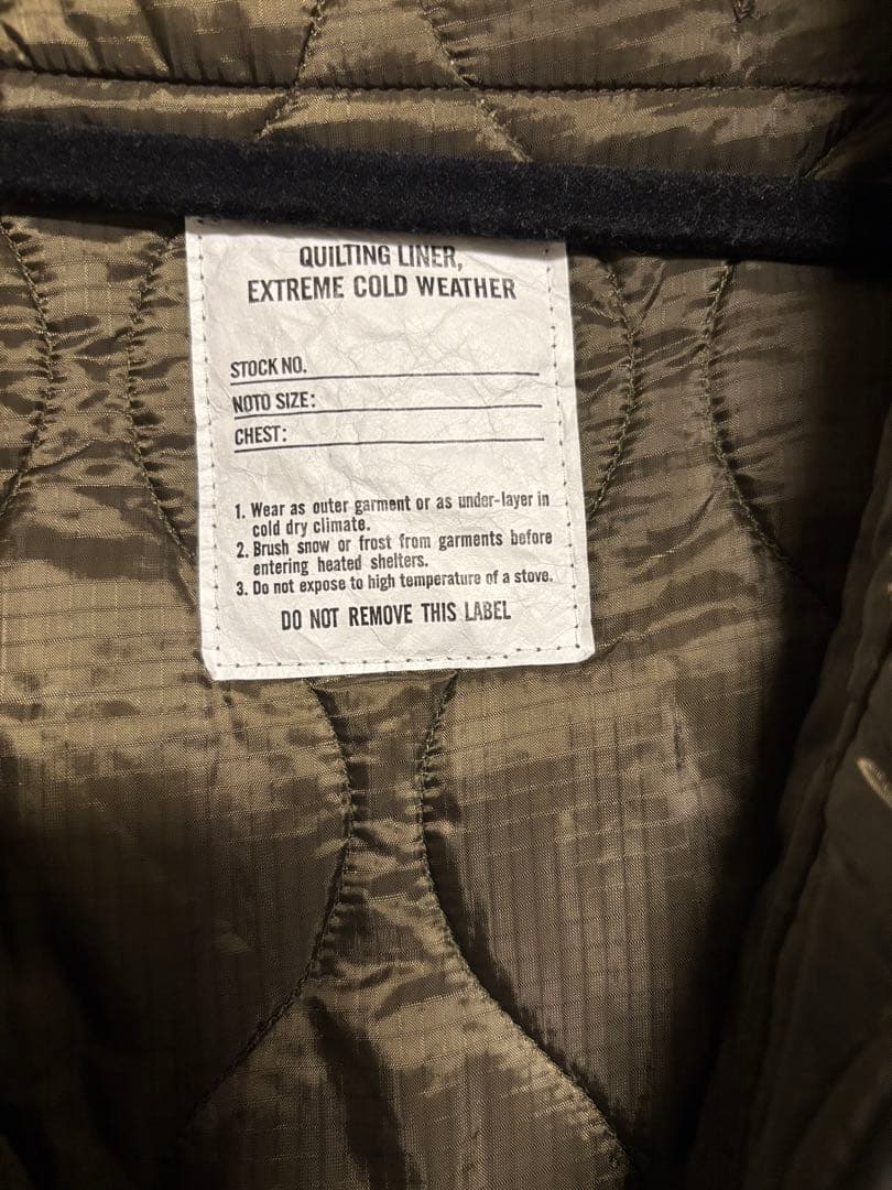 【ほぼ新品】フリークスストア　M65 モッズコート LINER SET