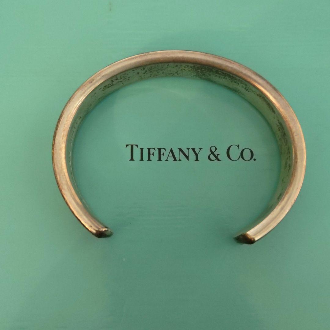 VMPD7-318-2 Tiffany & Co. バングル シルバー 箱付き