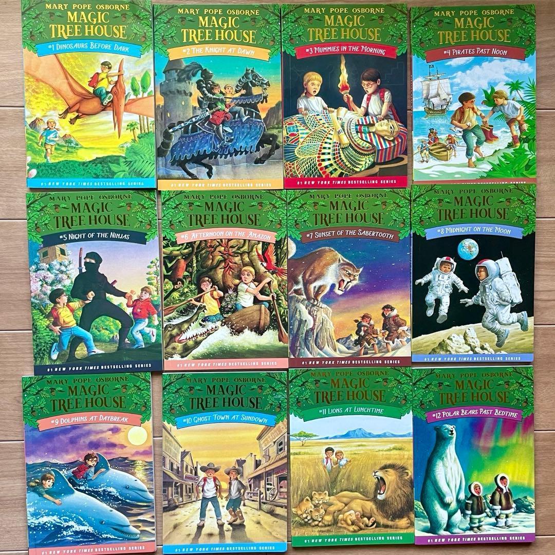 新品 Magic Tree Houseシリーズ 1-2英語絵本 65冊セット