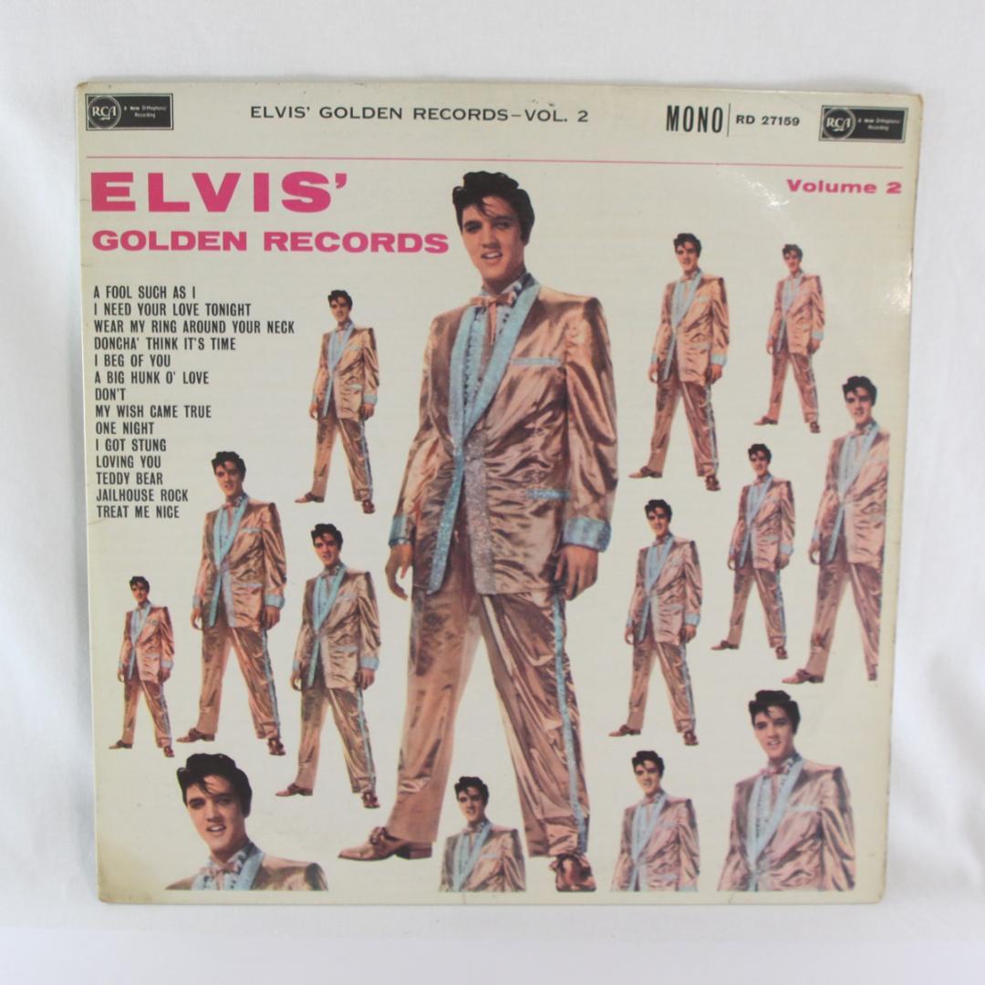 英LP Elvis' Golden Records vol. 2 Presley