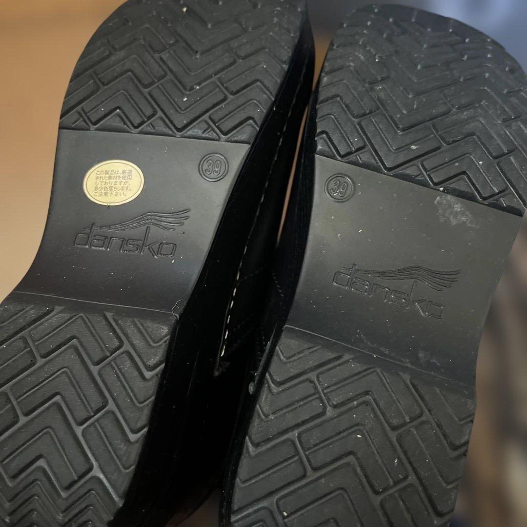 ダンスコ　黒　39 dansko プロフェッショナル　25センチ　ブラック