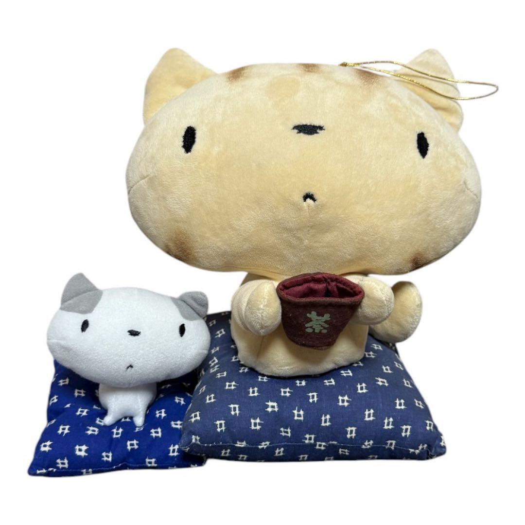 希少 レトロ 猫 のほほん草紙 のほ しま ぬいぐるみ BIG 2点セット
