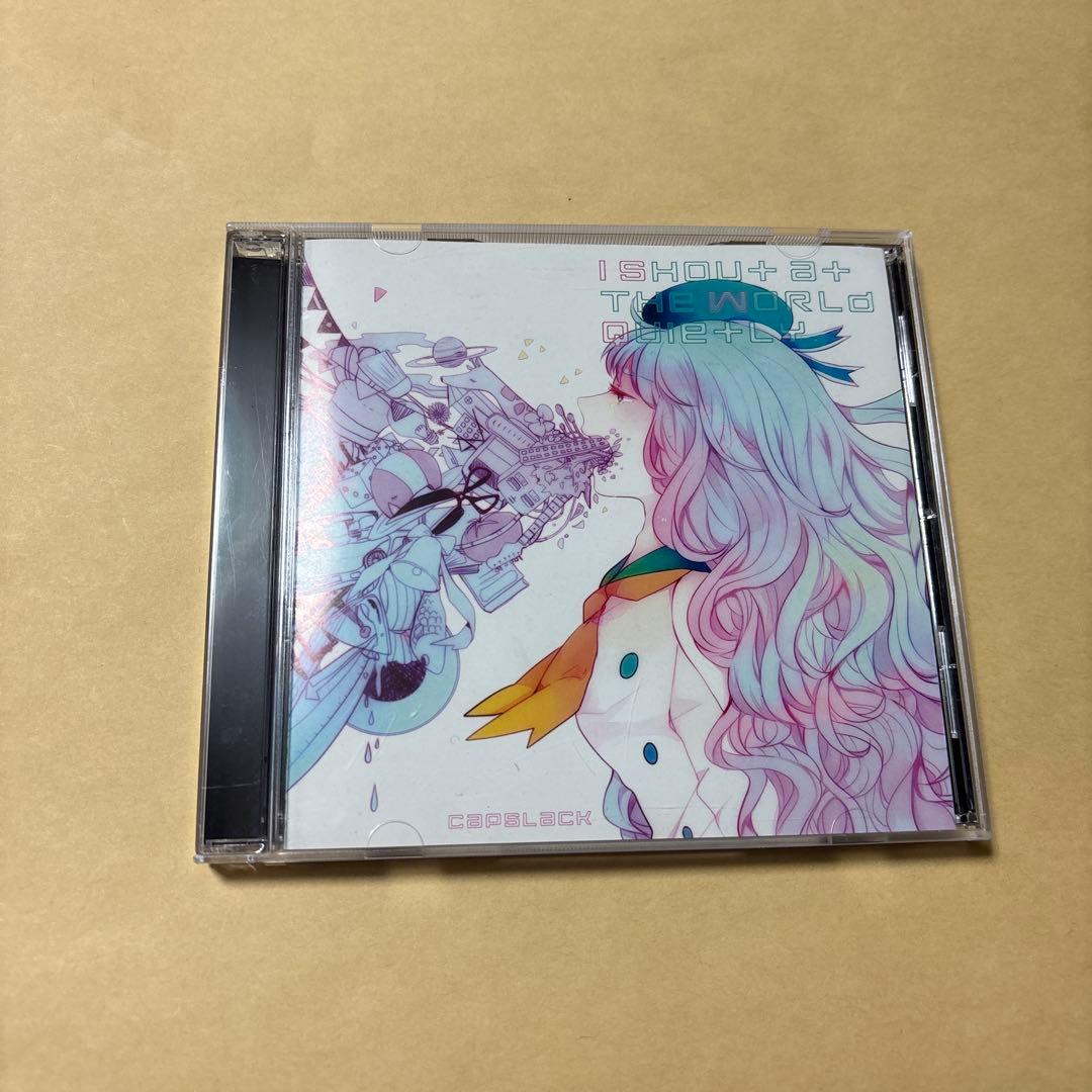 『I SHOU+ A+ THE WORLD QUIE+LY』CapsLack