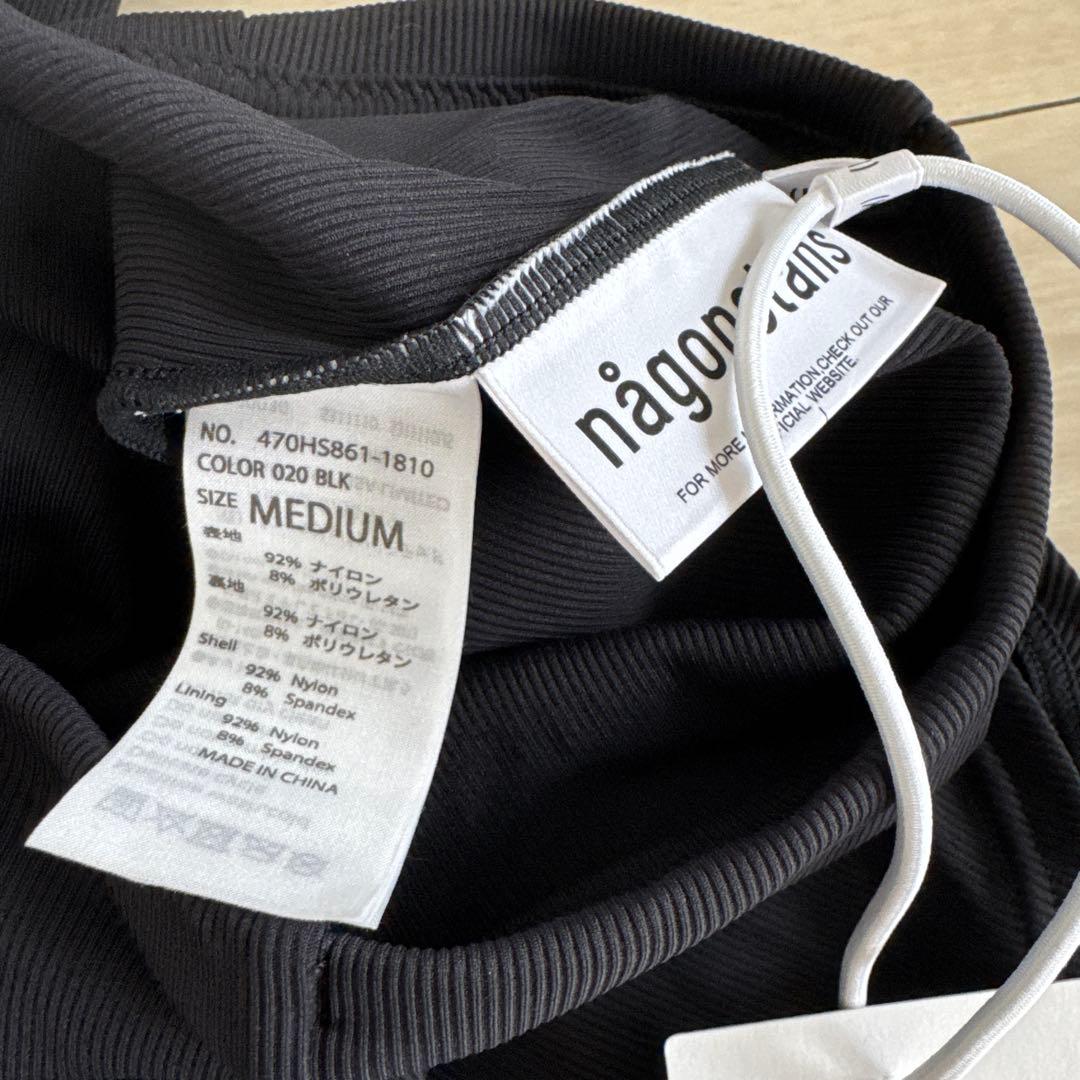 【新品未使用タグ付き】 ナゴンスタンス nagonstan水着 ブラック M