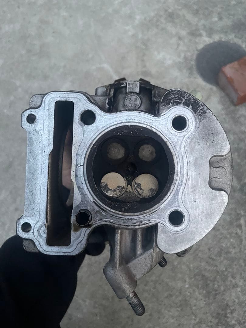 シグナスシリンダーヘッド