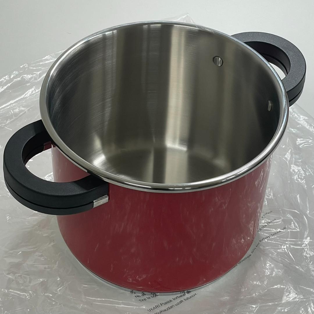 【新品未使用品】 ワンダーシェフ オースプラス 両手圧力鍋 5L レッド