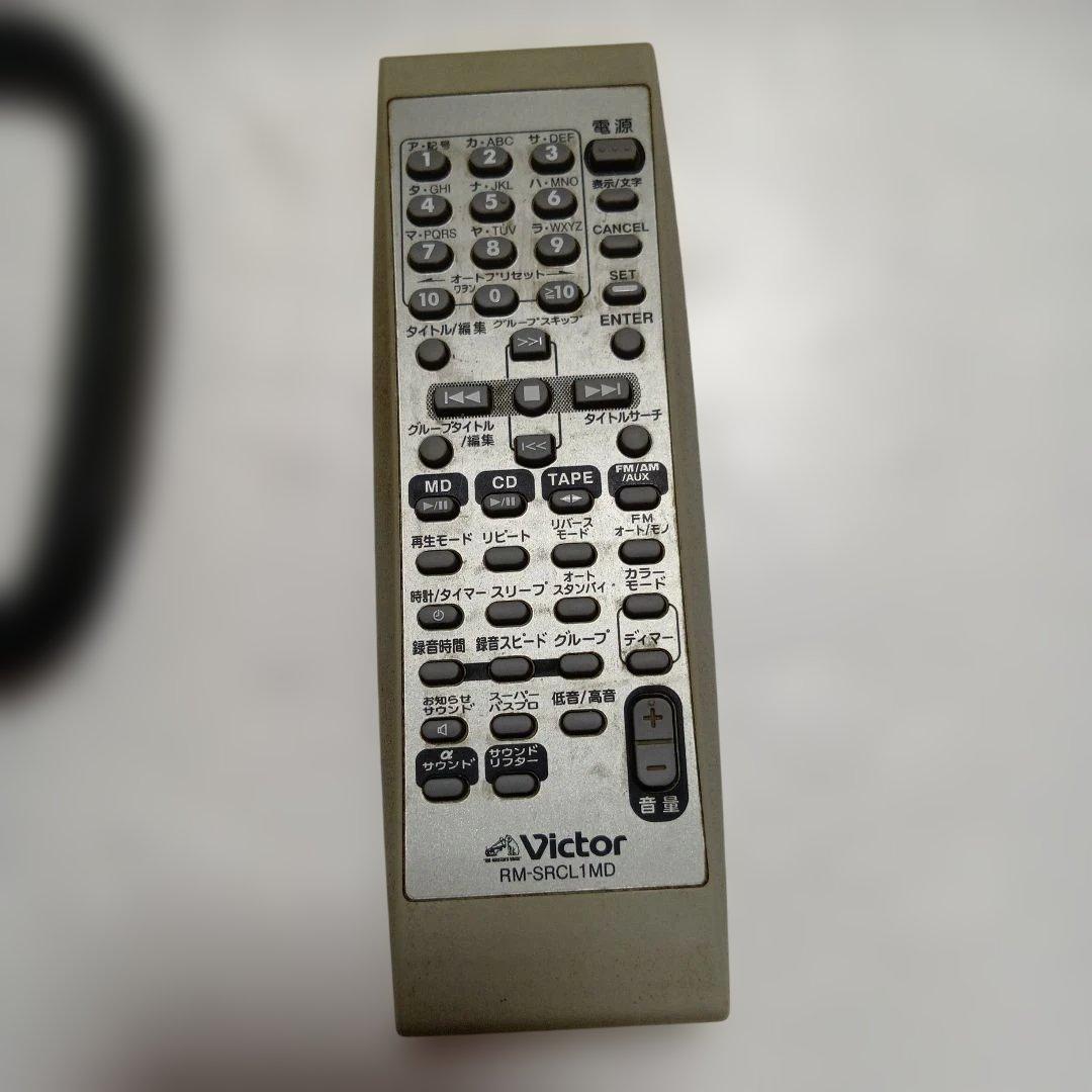 Victor CD・MDポータブルシステム RC-L1MDキャサリン