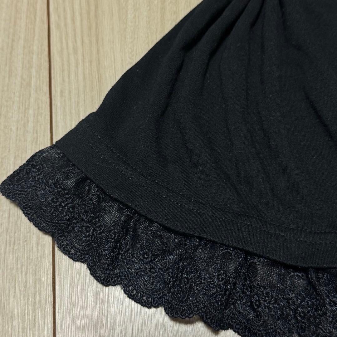 【希少】00s 美品 axes femme ビッグ リボン キャミソール 黒 M