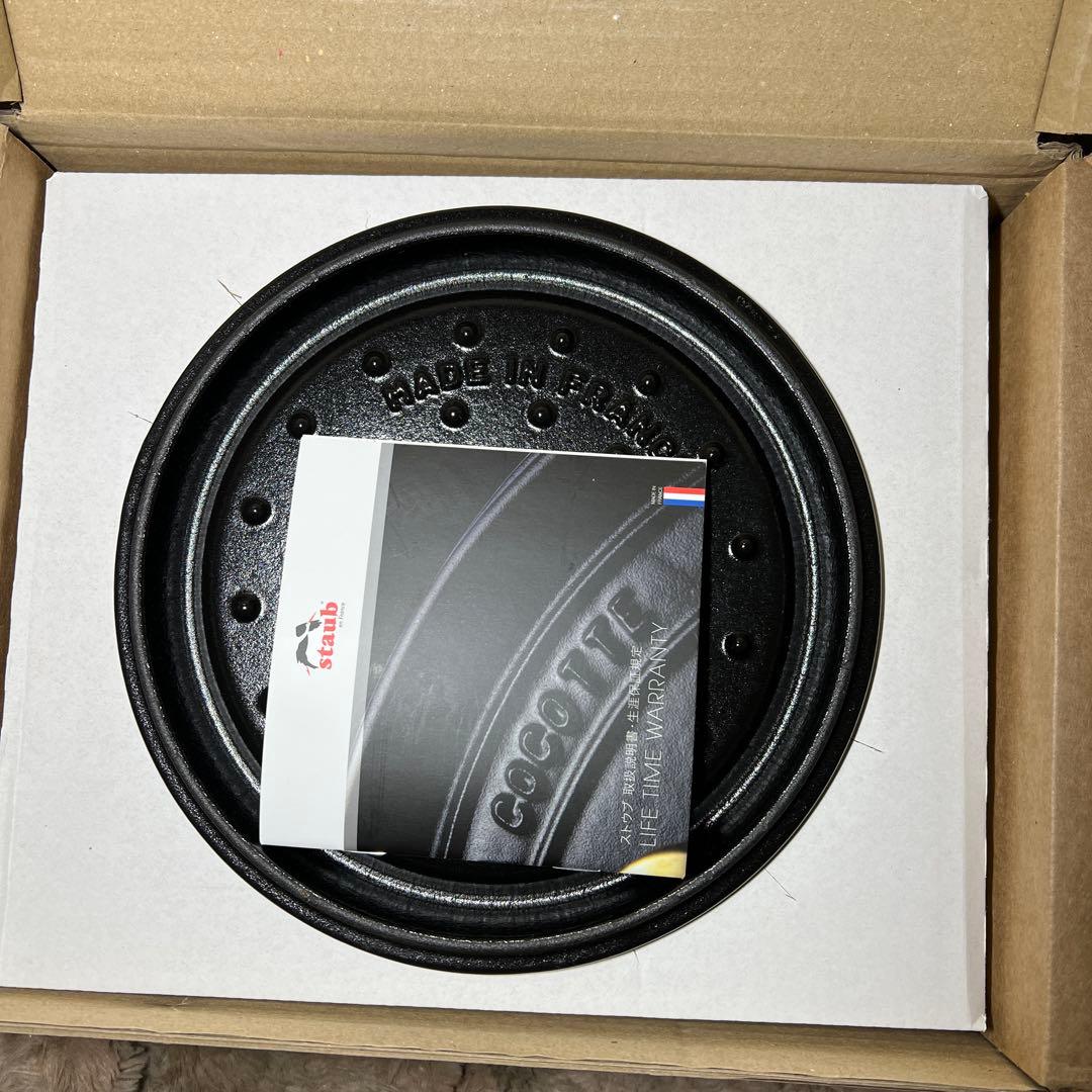 staub ピコ ココット ラウンド グレー 40509-304