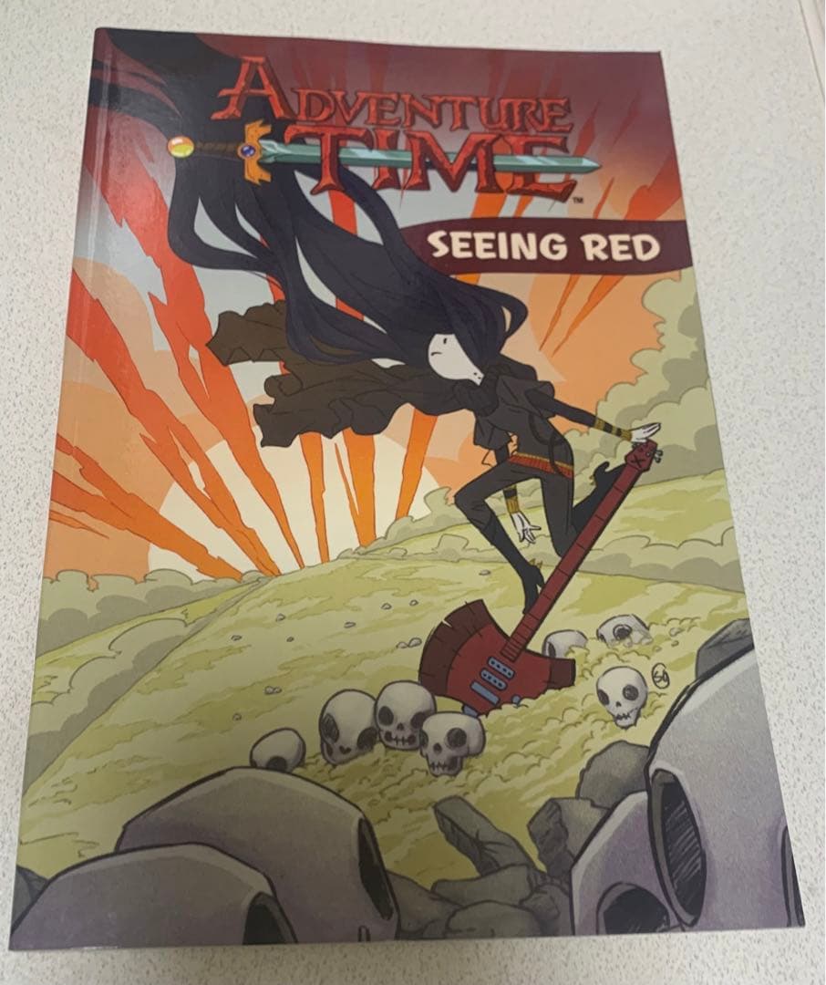 Adventure Time seeing red 洋書