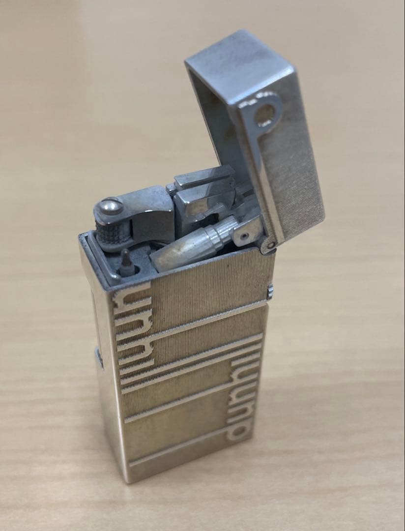 ■ dunhill ダンヒル シグネチャー ガスライター ローラー 着火未確認