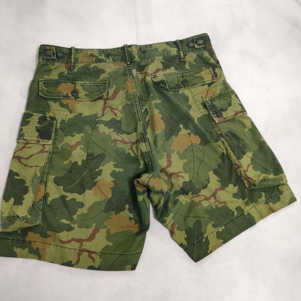 【人気】RRL ダブルアールエル ミッチェルカモ カーゴショーツ ラルフローレン