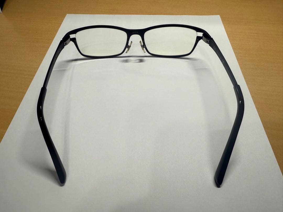 Ray Ban ブラックフレーム度ありメガネ 54-16