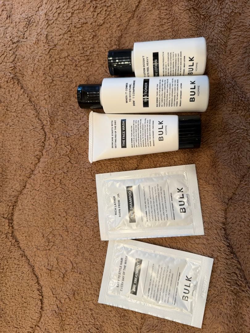 シャンプー・トリートメント・フェイスウォッシュセット