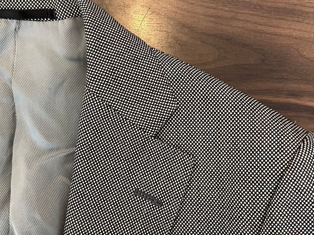 TOMORROWLAND スーツ グレー バーズアイ size 44