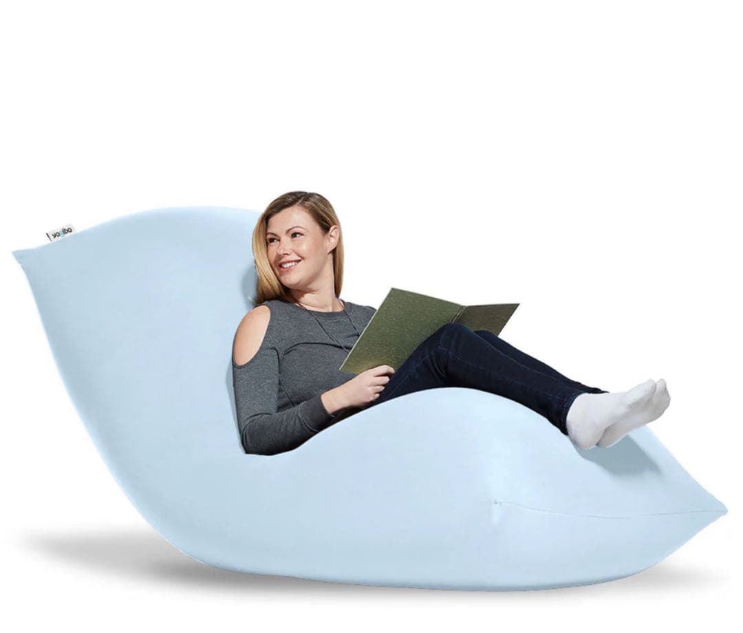 Yogibo Max ヨギボーマックス レッド ／ペールブルー