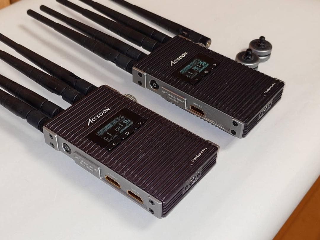 ACCSOON CineEye Ⅱ Pro WL 映像伝送 350m 屋外可能