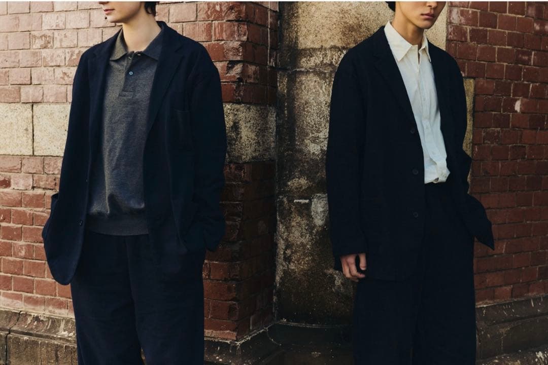 【美品】金子恵治コラボ ATHLETIC FORMAL SUITネイビーLサイズ