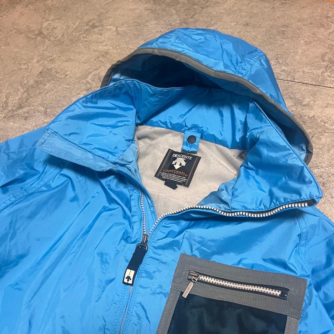 DESCENTE デサント　スキーウェア 3点セット 青　ブルー　XO（3L）