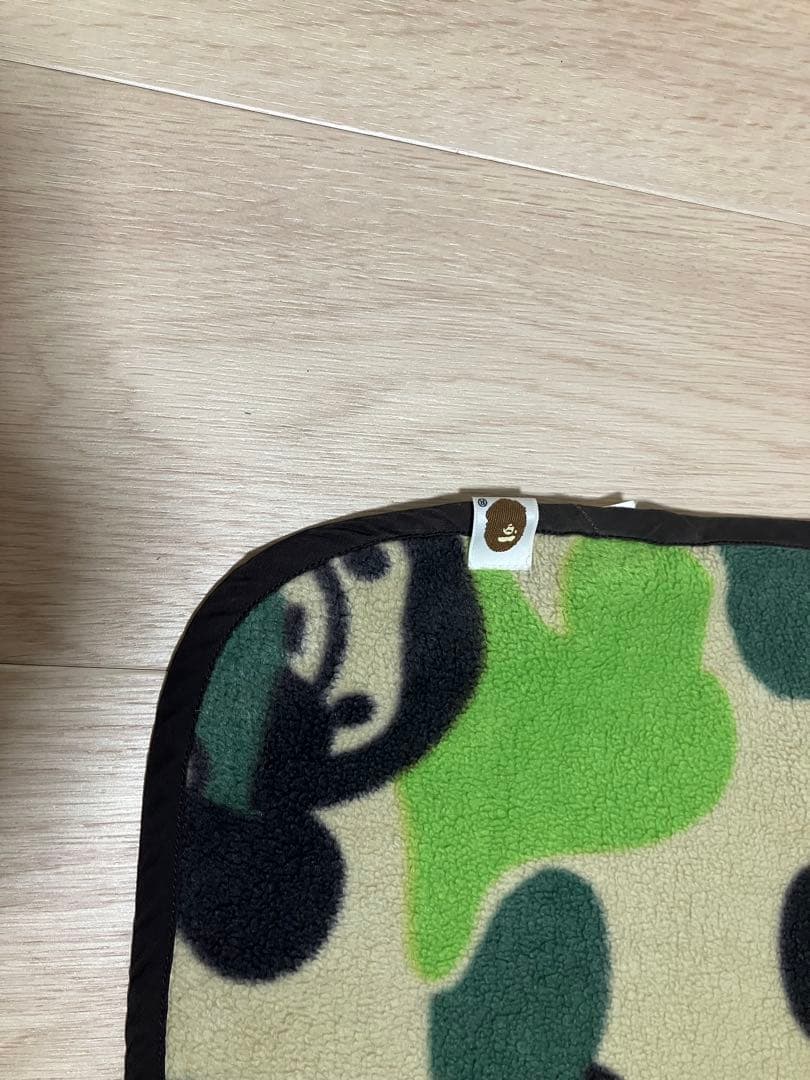 BAPE カモフラージュ フリースブランケット