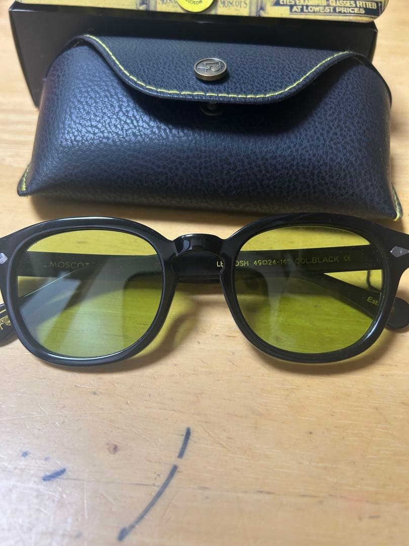 MOSCOT LEMTOSH ブラック サングラス