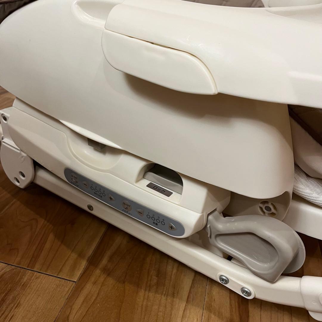 【美品・動作確認済】 コンビ ネムリラ オートスウィング 自動 ハイローチェア