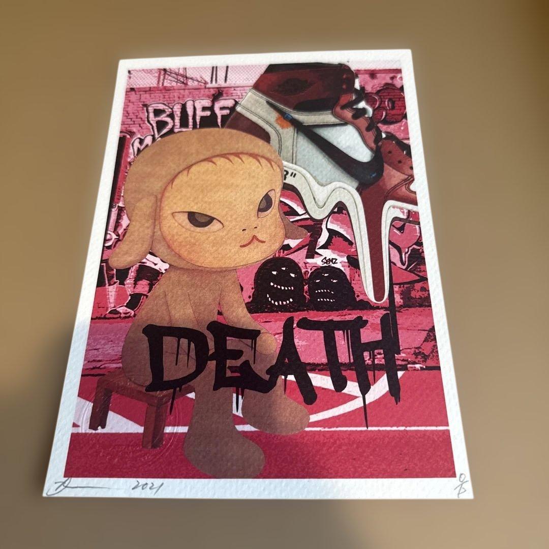 DEATH NYC 正規品　現代アートポスター　奈良美智
