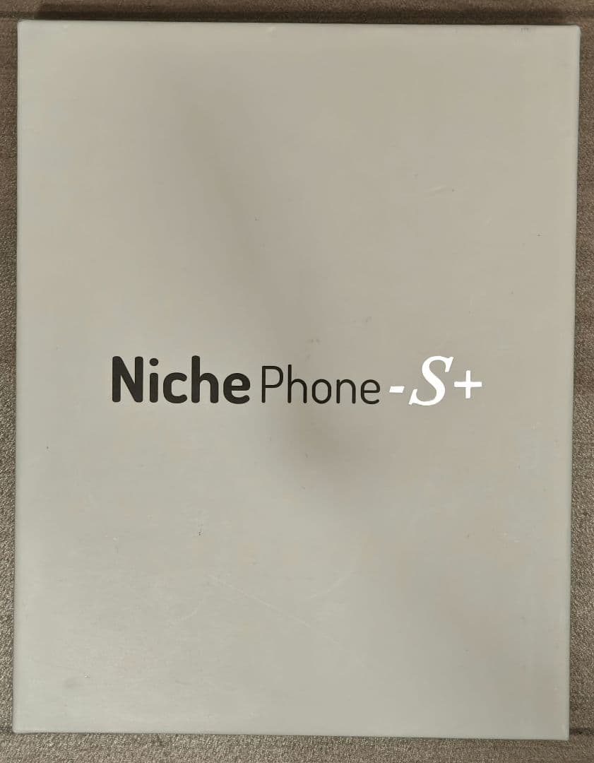 Niche Phone-S+ 本体 付属品 新品 未開封