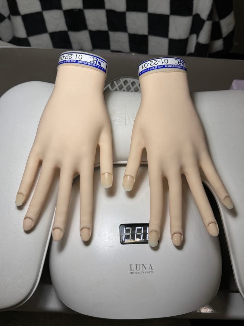 JNEC ネイリスト技能検定試験用 認定モデルハンド