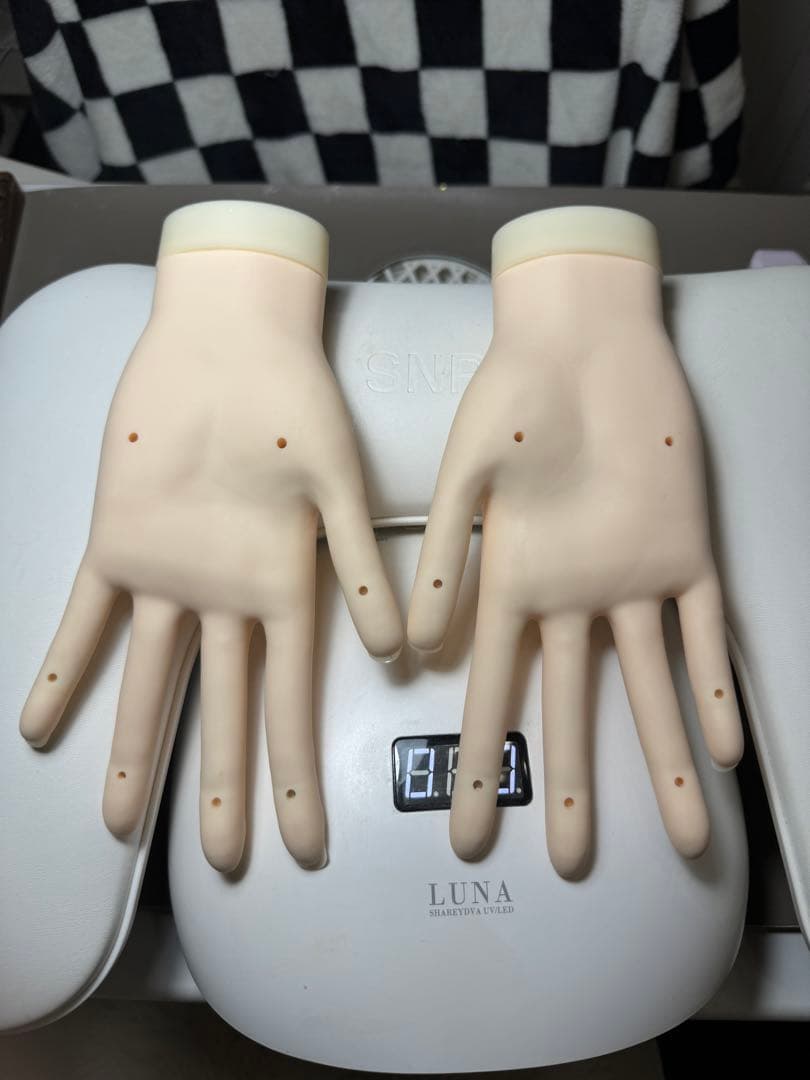 JNEC ネイリスト技能検定試験用 認定モデルハンド