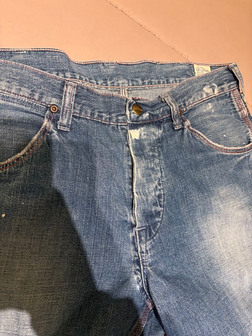 orSlow オアスロウ ペンキ加工　ペインターパンツ　サイズS