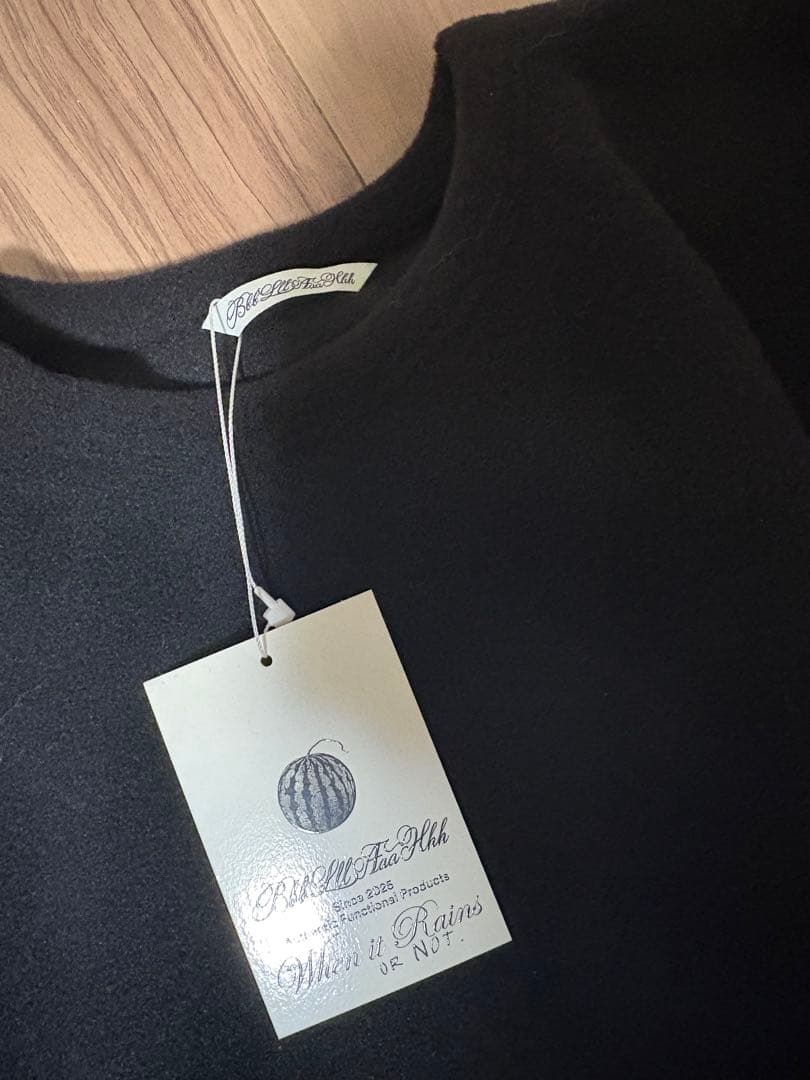 bbblllaaahhh フリースワンピース　サイズ1 ベルト付き 新品