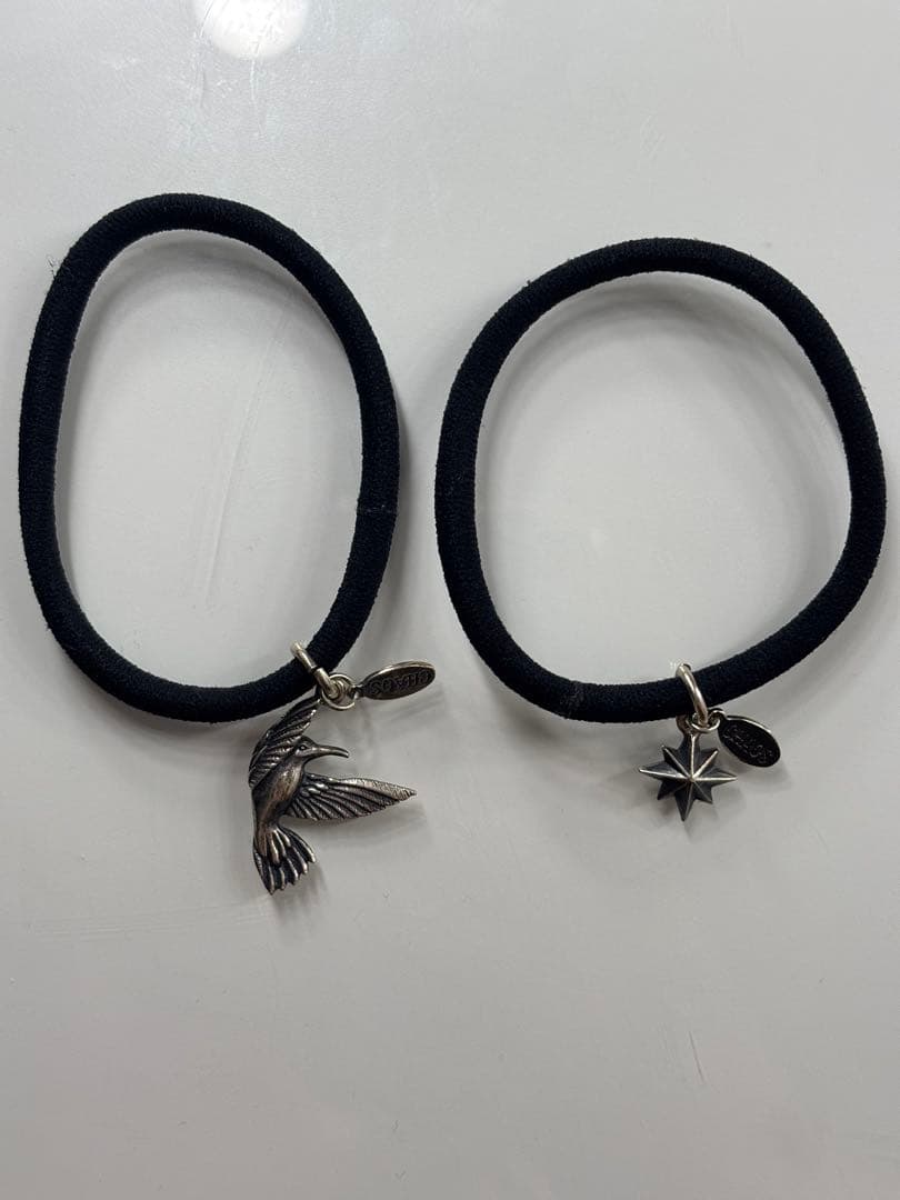 RUDE GALLERY ハミングバードと星のチャーム　ヘアゴムセット