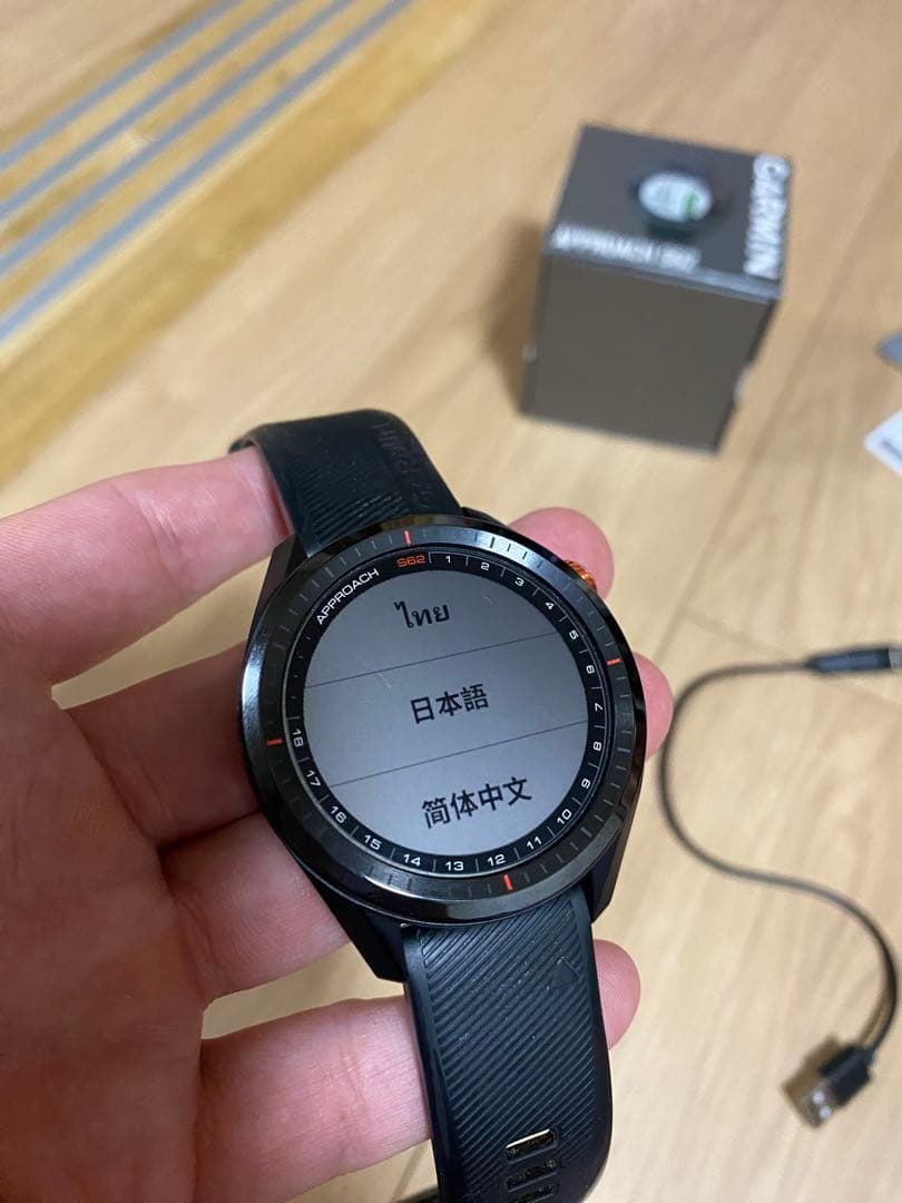 Garmin Approach S62 GPSナビ付きゴルフ腕時計