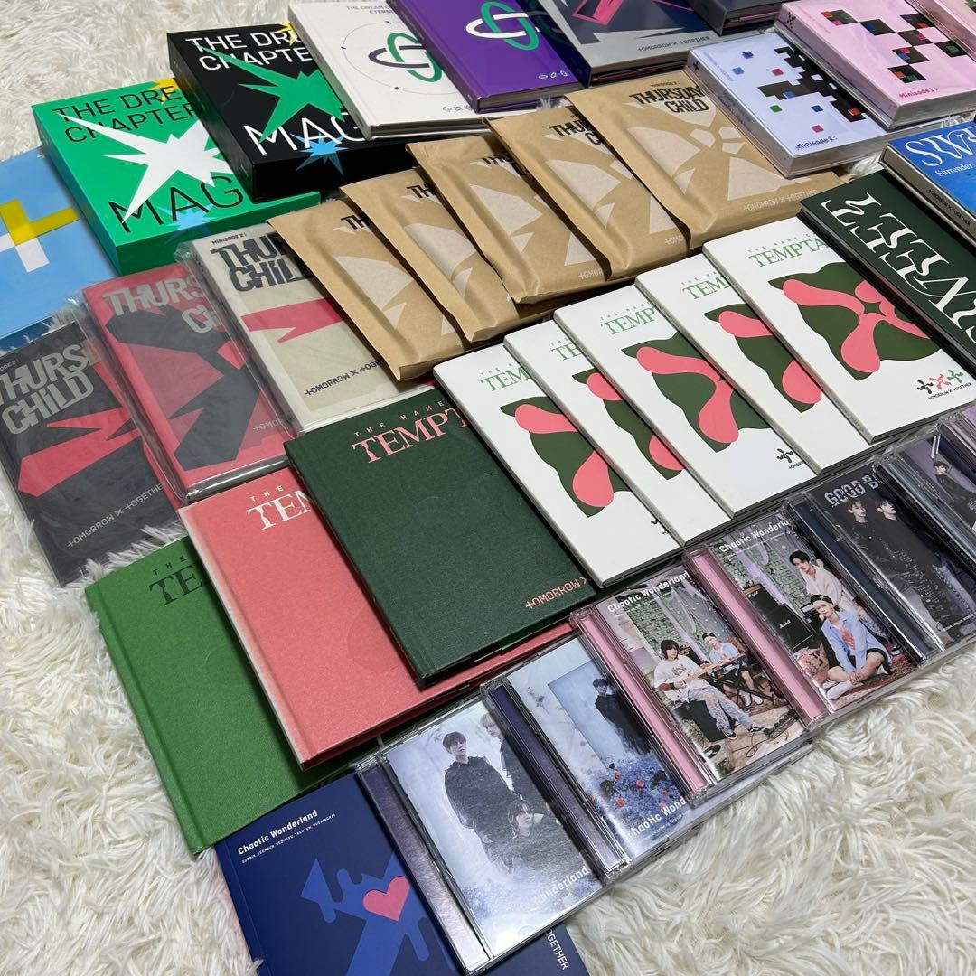 txt アルバム まとめ売り トレカ CD