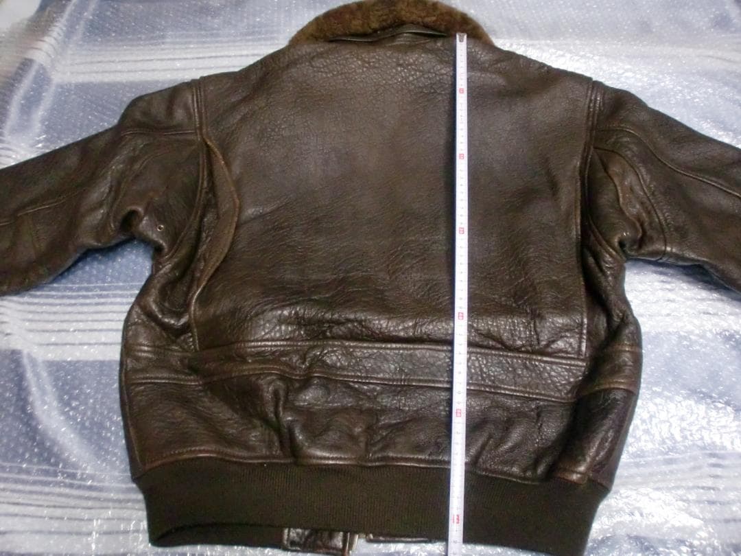 G-1 フライトジャケット　AVIREX / アヴィレックス　S　茶系