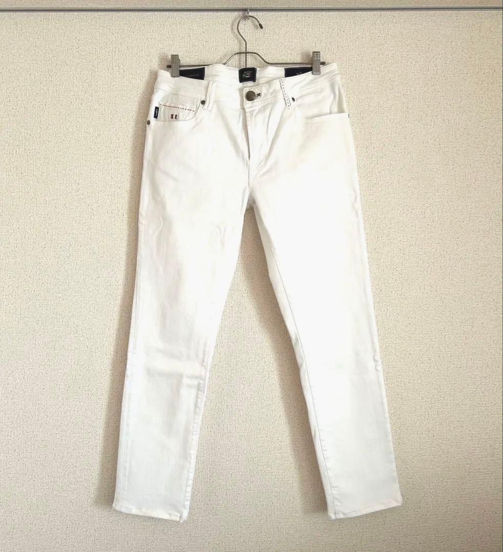 TRAMAROSSA ホワイトデニム　34
