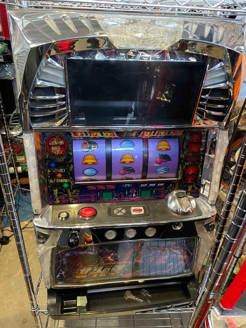 パチスロ　北斗の拳　世紀末救世主伝説　実機　5号機　不要機付