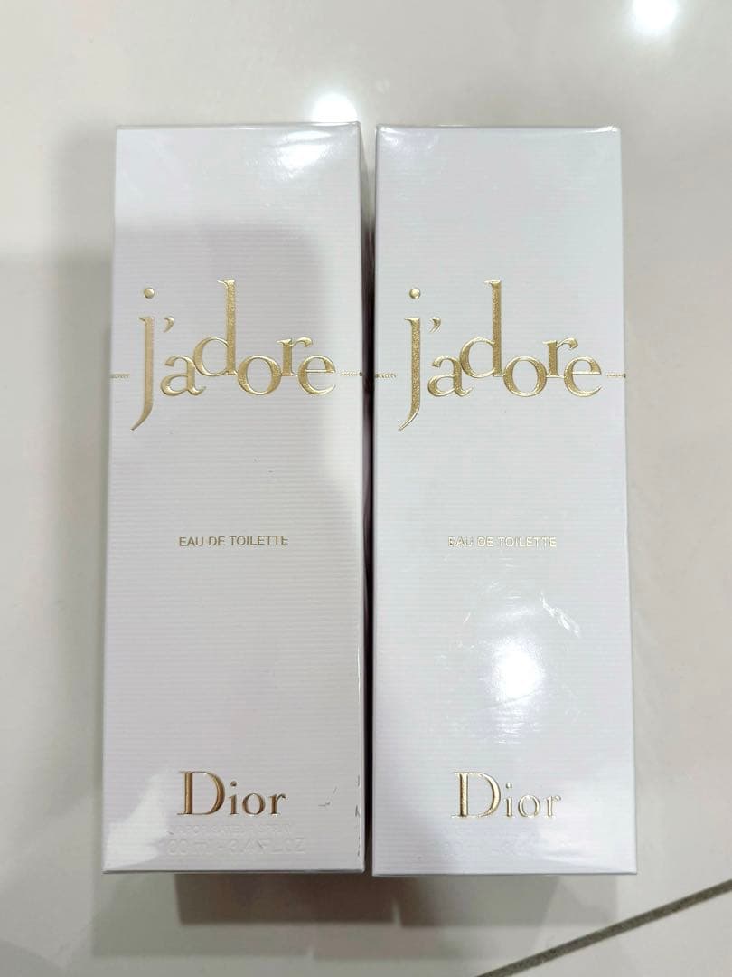 ジャドール　香水　100ml Eau de Toilette オードトワレ　2箱