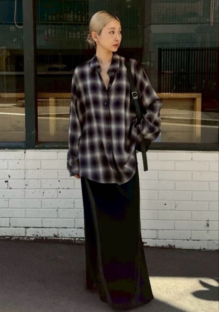 トップス RIM.ARK Check pattern SH