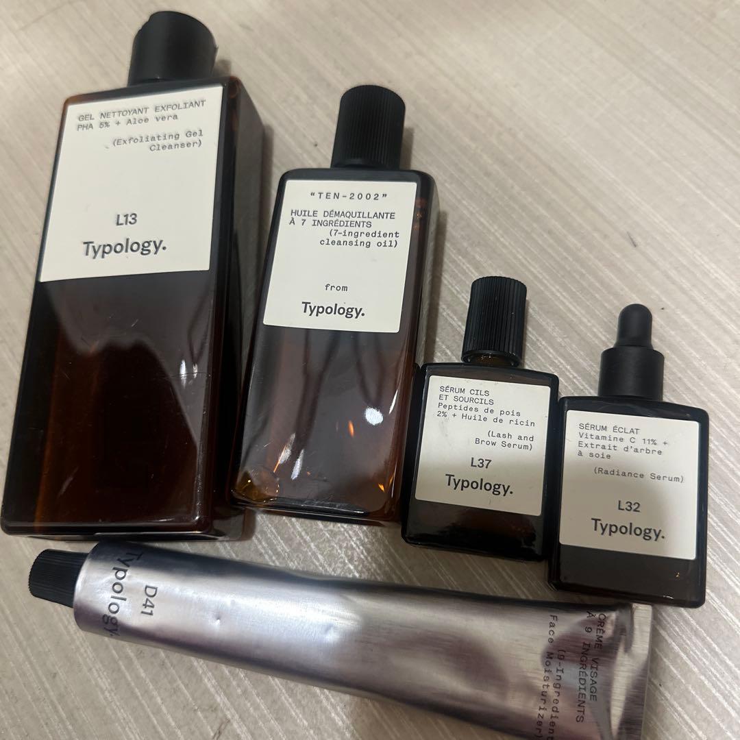 typology タイポロジー　スキンケア