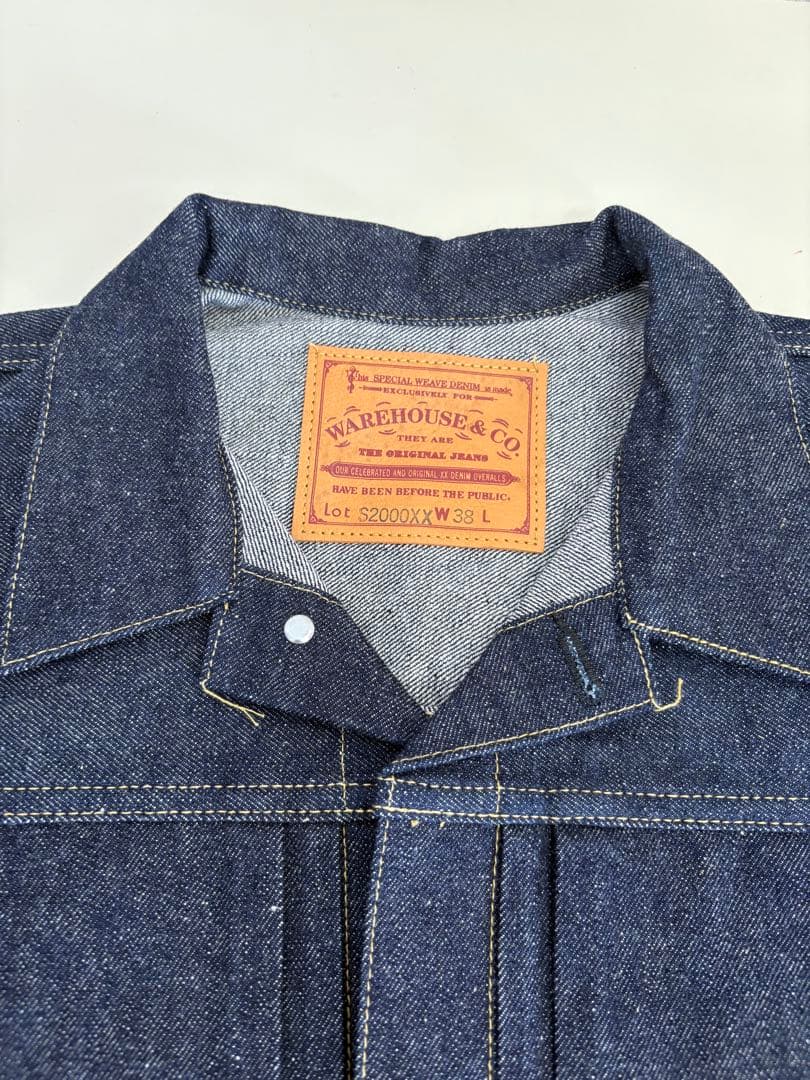 ウエアハウスデニムジャケットs2000xx 38dsb
