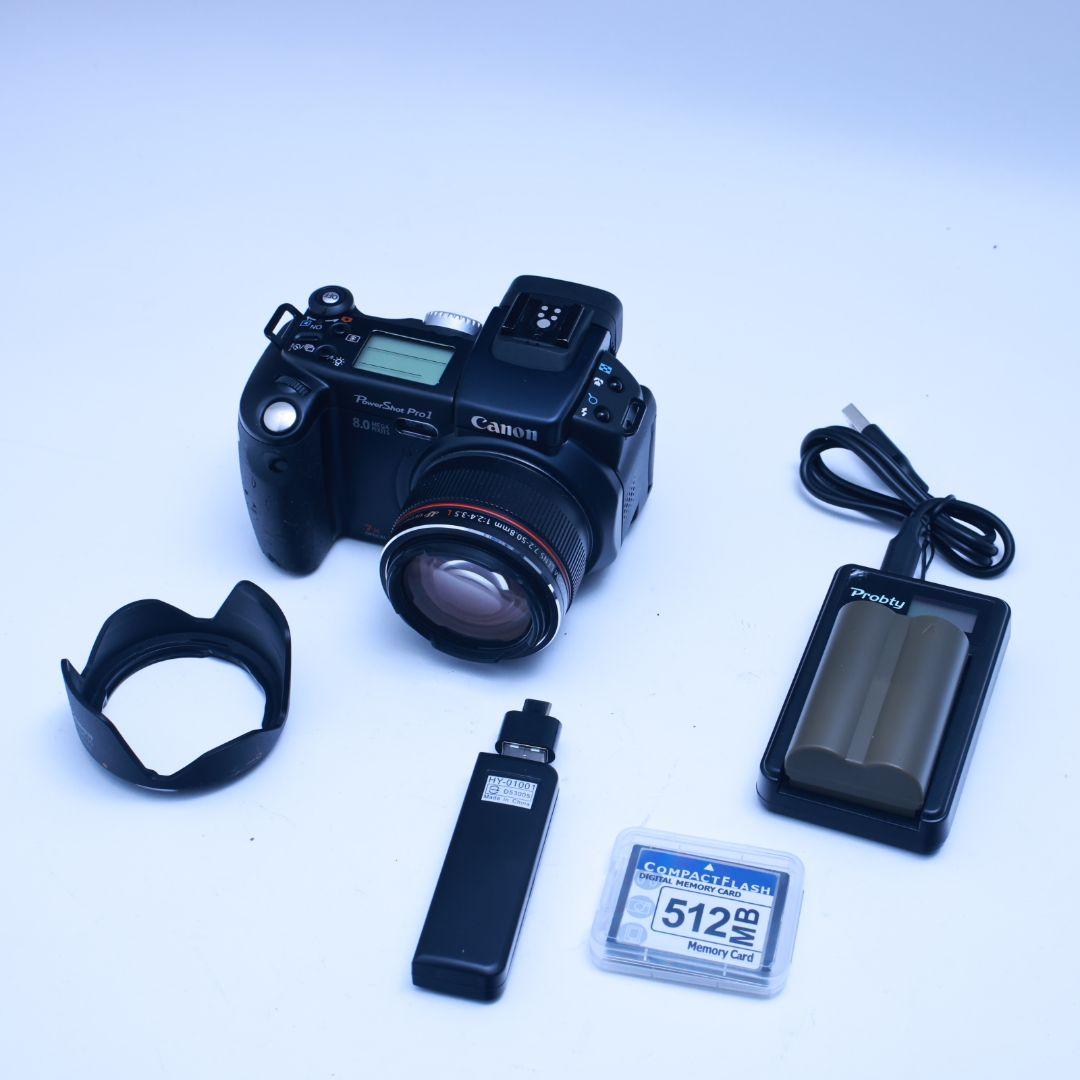 スマホ転送可 Canon PowerShot Pro1 CFカード他付き