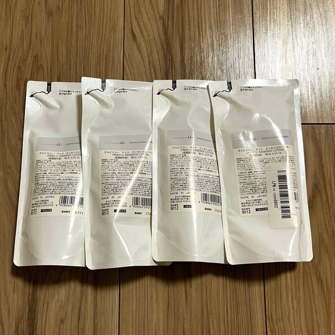 ORBIS ユー　ドット　エッセンスローション　180mL×4