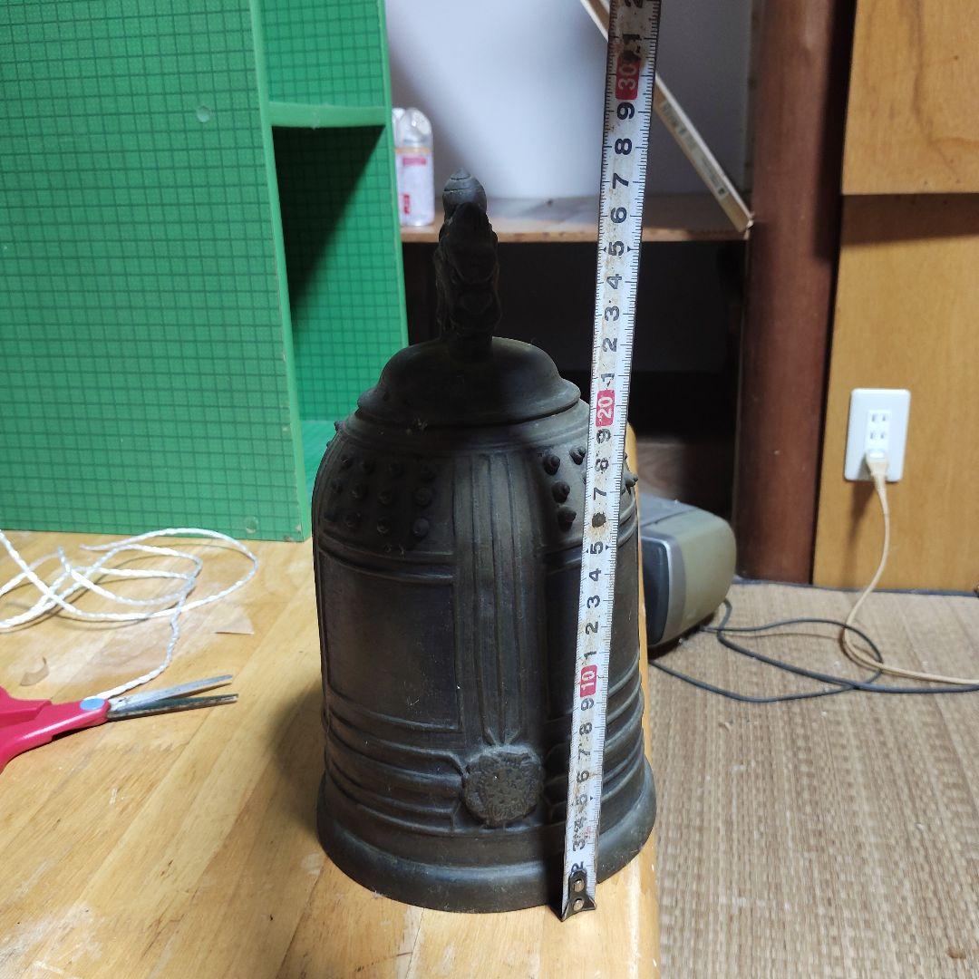 半鐘 アンティーク 金属製 約20cm