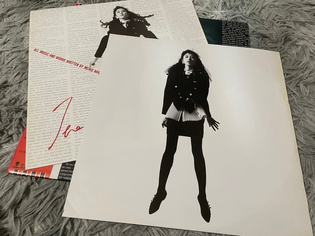 中原めいこ 鏡の中のアクトレス LP