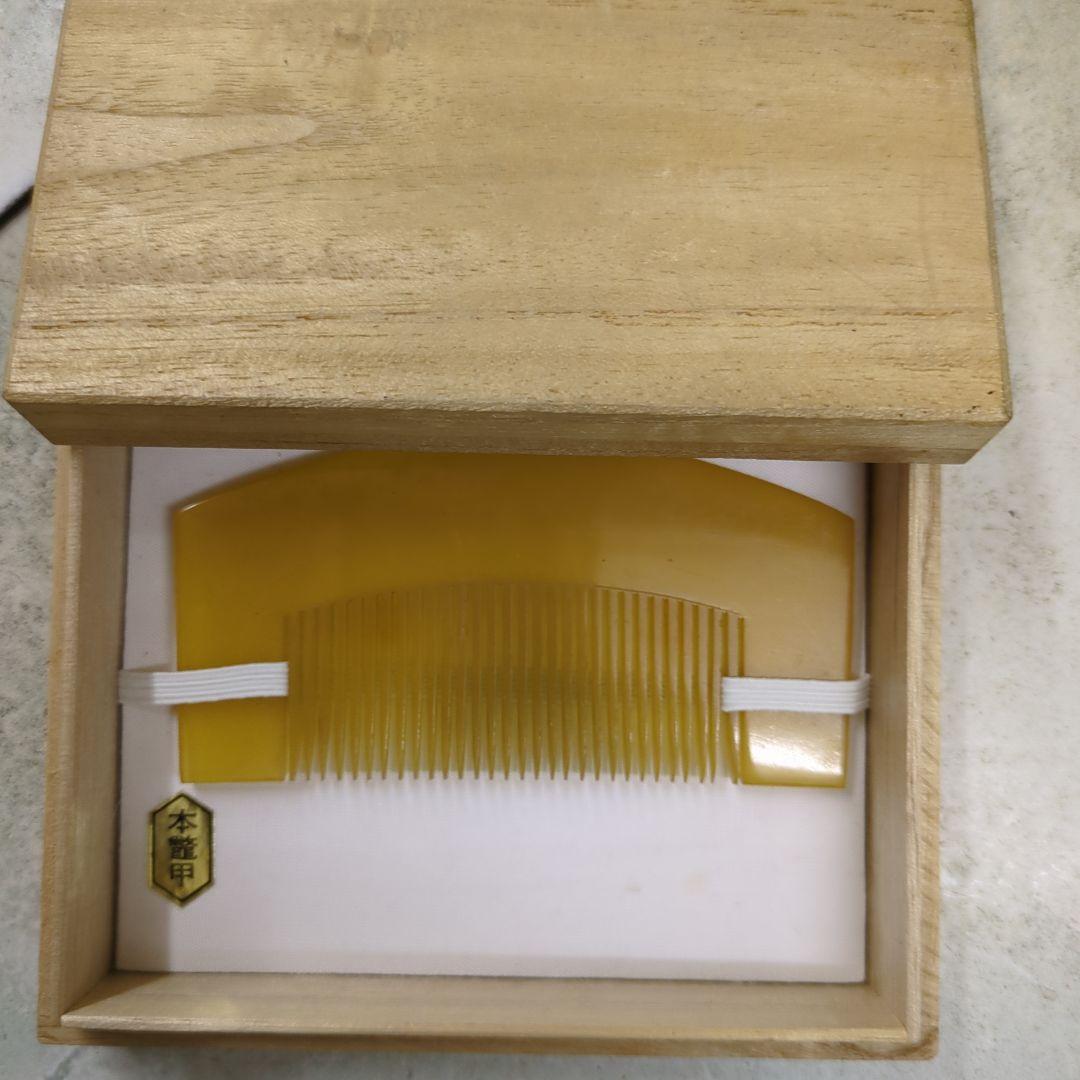 美品　本鼈甲 櫛　工芸品